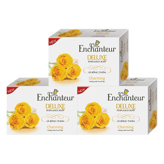 [HCM]Xà Bông Thơm Enchanteur Charming (90g / cục)