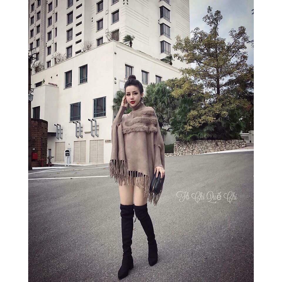 Bốt da lộn khóa cạnh GIÁ SỐC