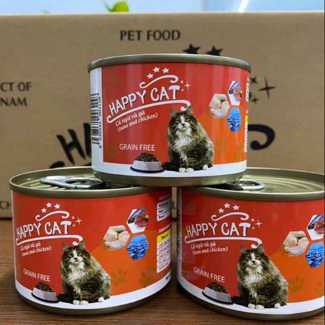 Pate mèo Happy cat 160g