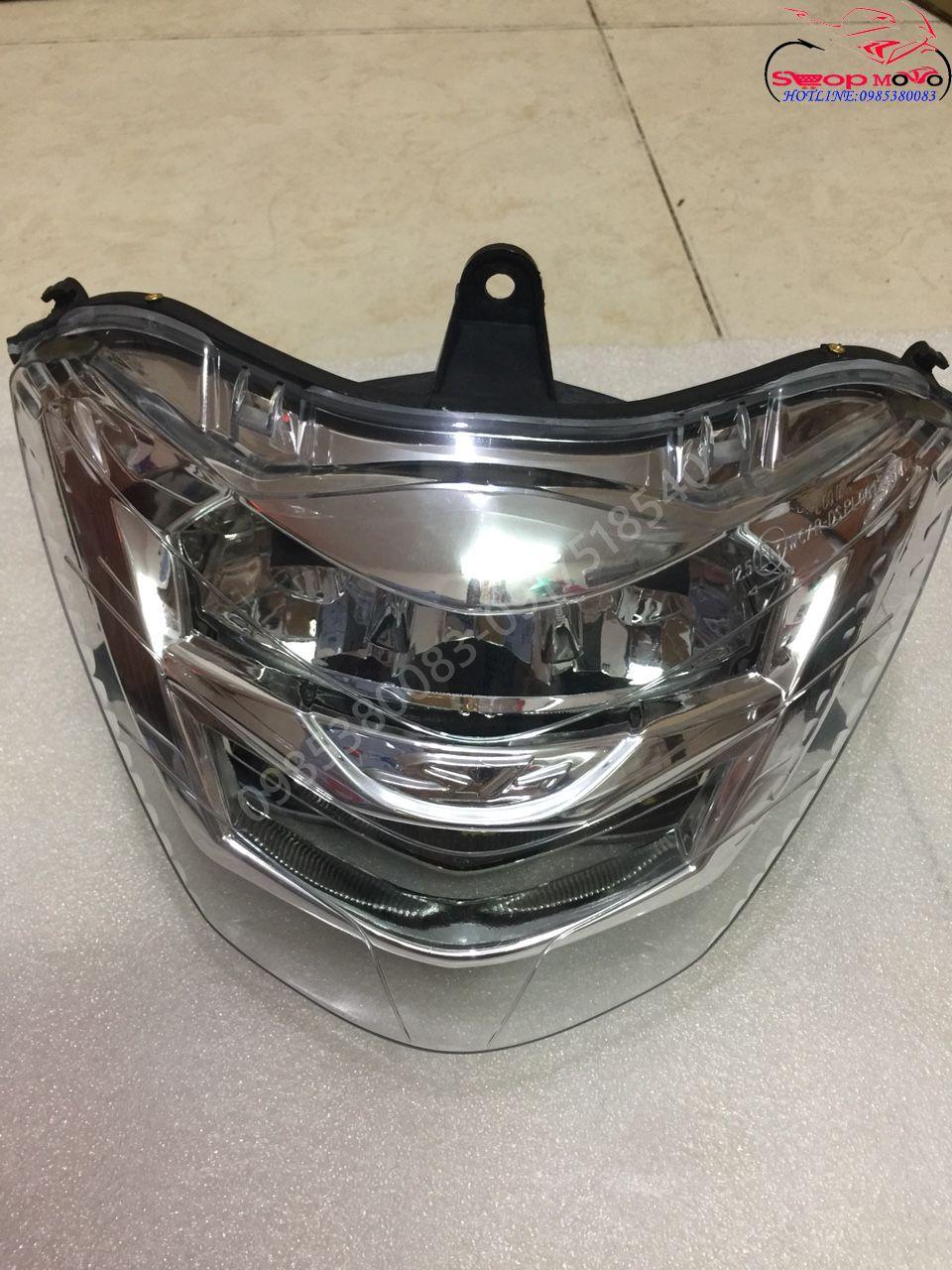 Đèn Pha led cho SH Ý 2010 (hoặc cho 2012-2016 lên đầu sh ý).