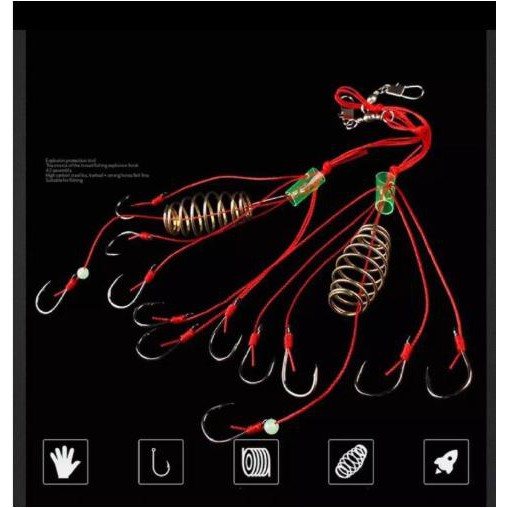 Lưỡi câu lăng xê ( lance ) 1 hộp 2 lưỡi chất lượng giá rẻ