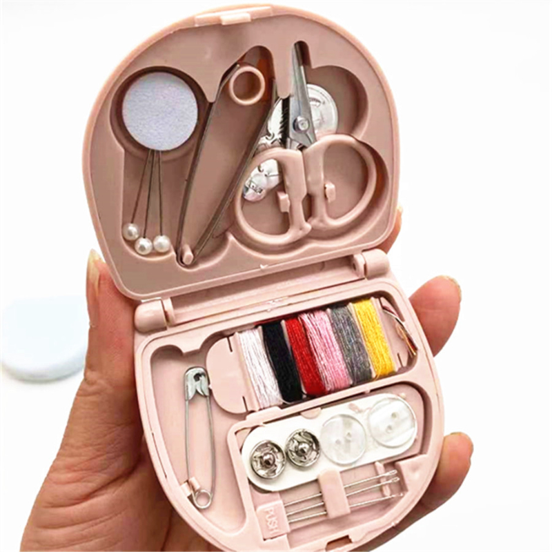 Hộp Đựng Kim Chỉ Mini Kiểu Dáng Dễ Thương Gọn Nhẹ, hộp may vá mini-HAUSE