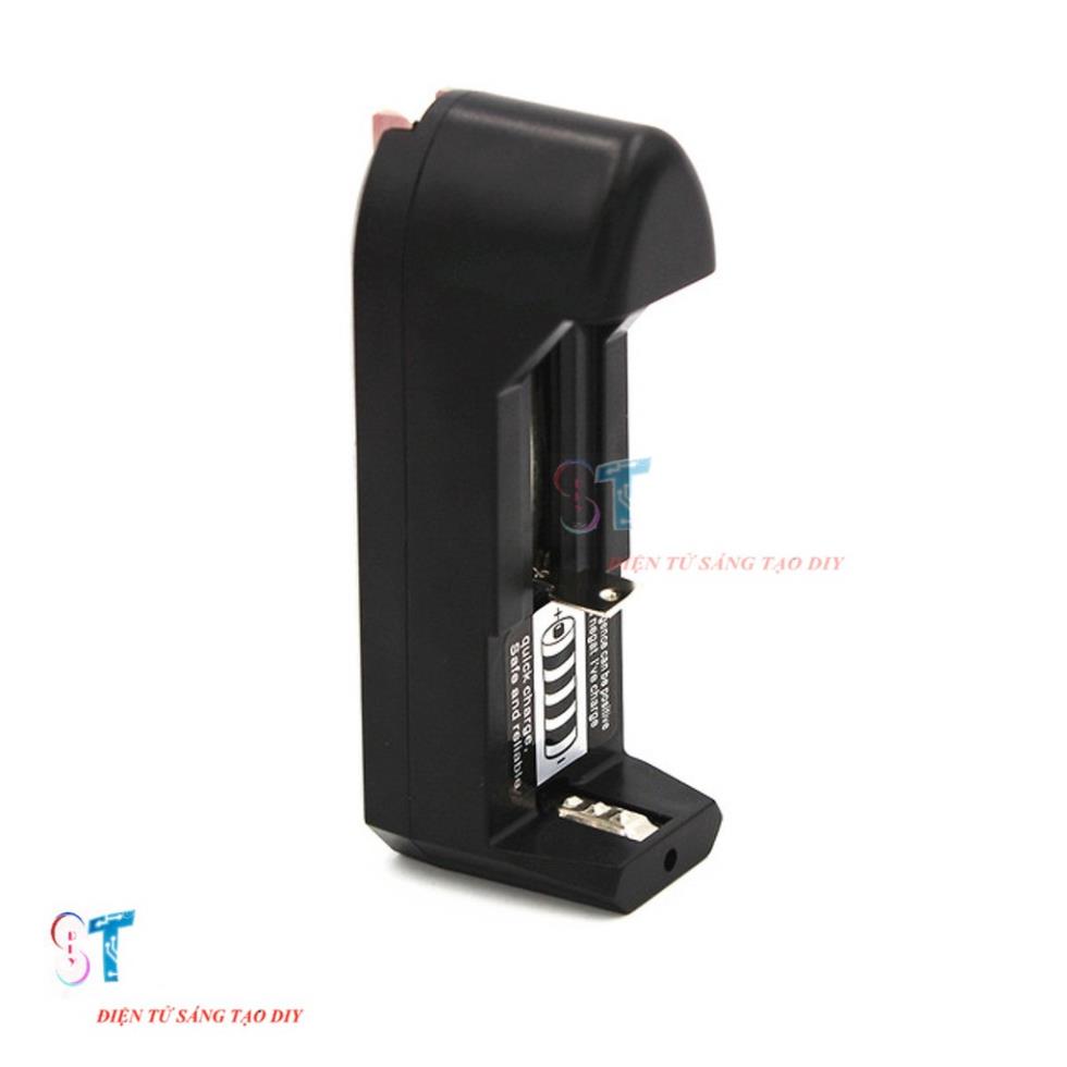 Nsv bộ sạc pin lithium 18650-16340-14500- 4.2v 1 pin
