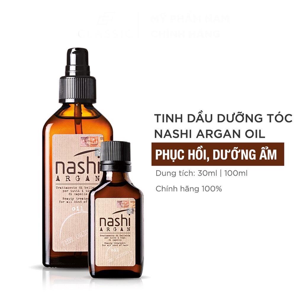 TINH DẦU PHỤC HỒI DƯỠNG BÓNG MỀM TÓC NASHI ARGAN