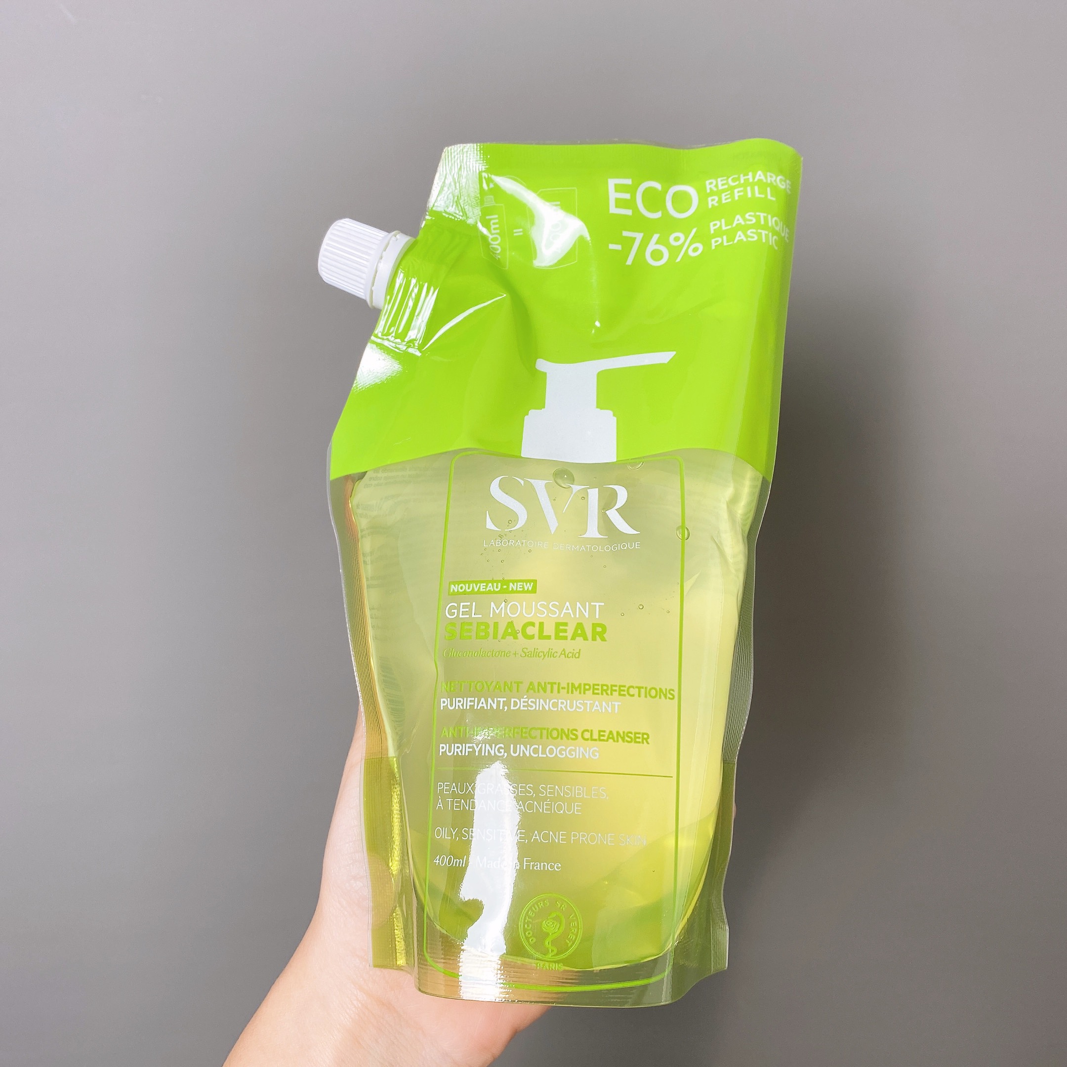 Sữa rửa mặt SVR cho da dầu mụn