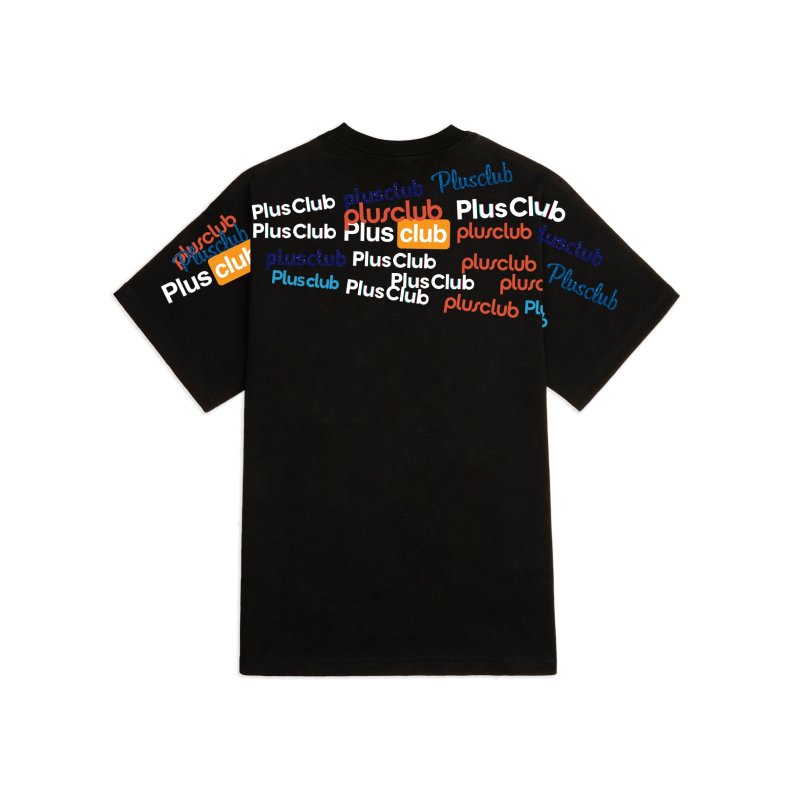 [DF]LEVENTS® Áo thun PLUS CLUB T-SHIRT/ BLACK