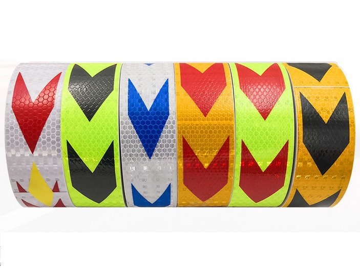 [HCM]Decal phản quang mũi tên-1m x 5cm