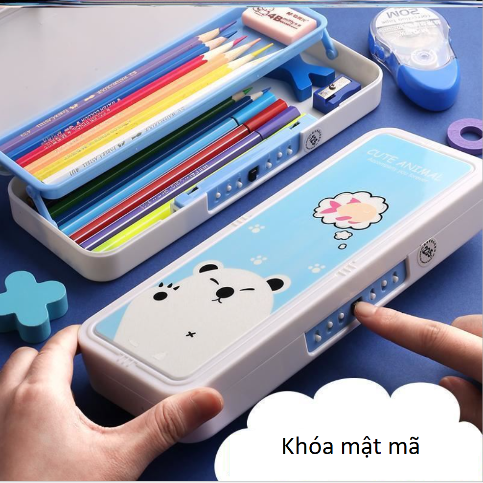 HỘP ĐỰNG BÚT HỌC SINH CÓ MÃ SỐ