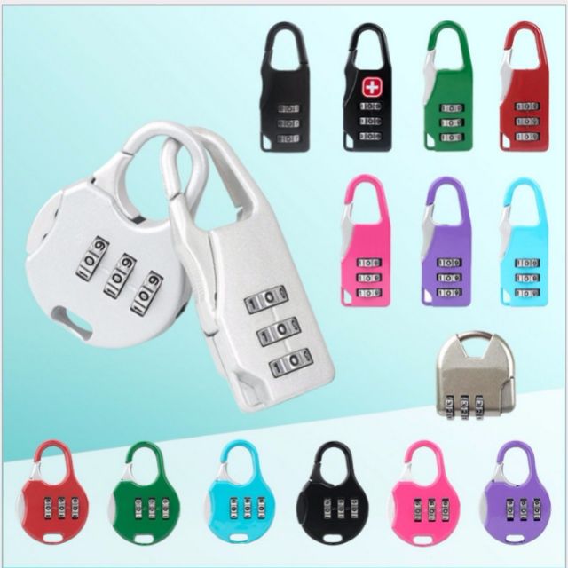 Ổ Khóa Số Vali Mini 3 Số