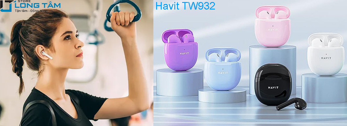 Tai nghe Bluetooth Havit TW 932 - Hàng chính hãng