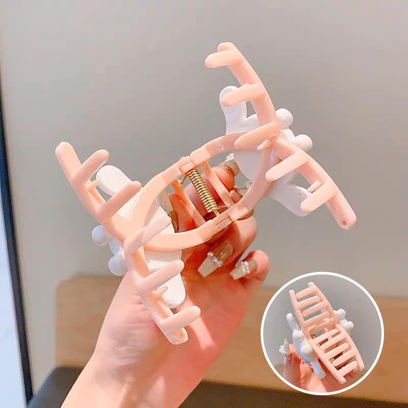 Set 4 kẹp càng cua cho bé hình gấu dâu cute