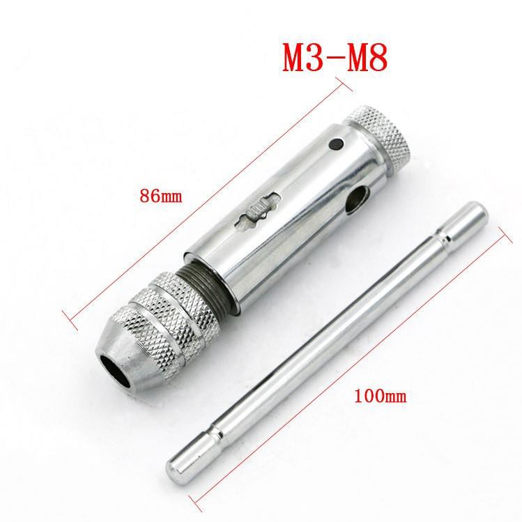 Tay quay Taro tự động dài 100mm M3-M8