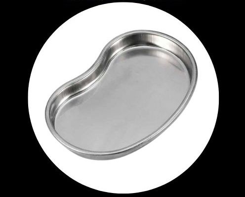 Khay hạt đậu | khay inox dùng trong y tế spa