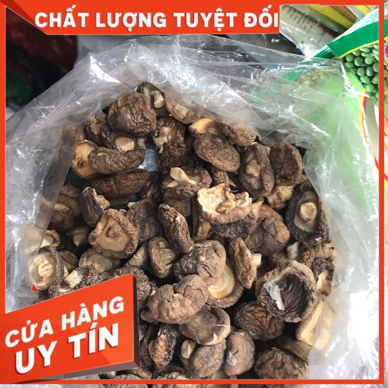 Nấm hương Bắc Kạn dầy, dòn, thơm 100gr _hàng ngon