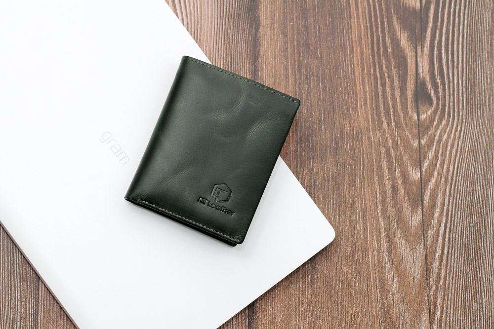Pull-Up 063D Cowhide Leather Wallet, Standard Wallet Size 9.5X12, Fits All Types of Documents, 4 Beautiful Colors, Comes with Anh Tho Leather Box.