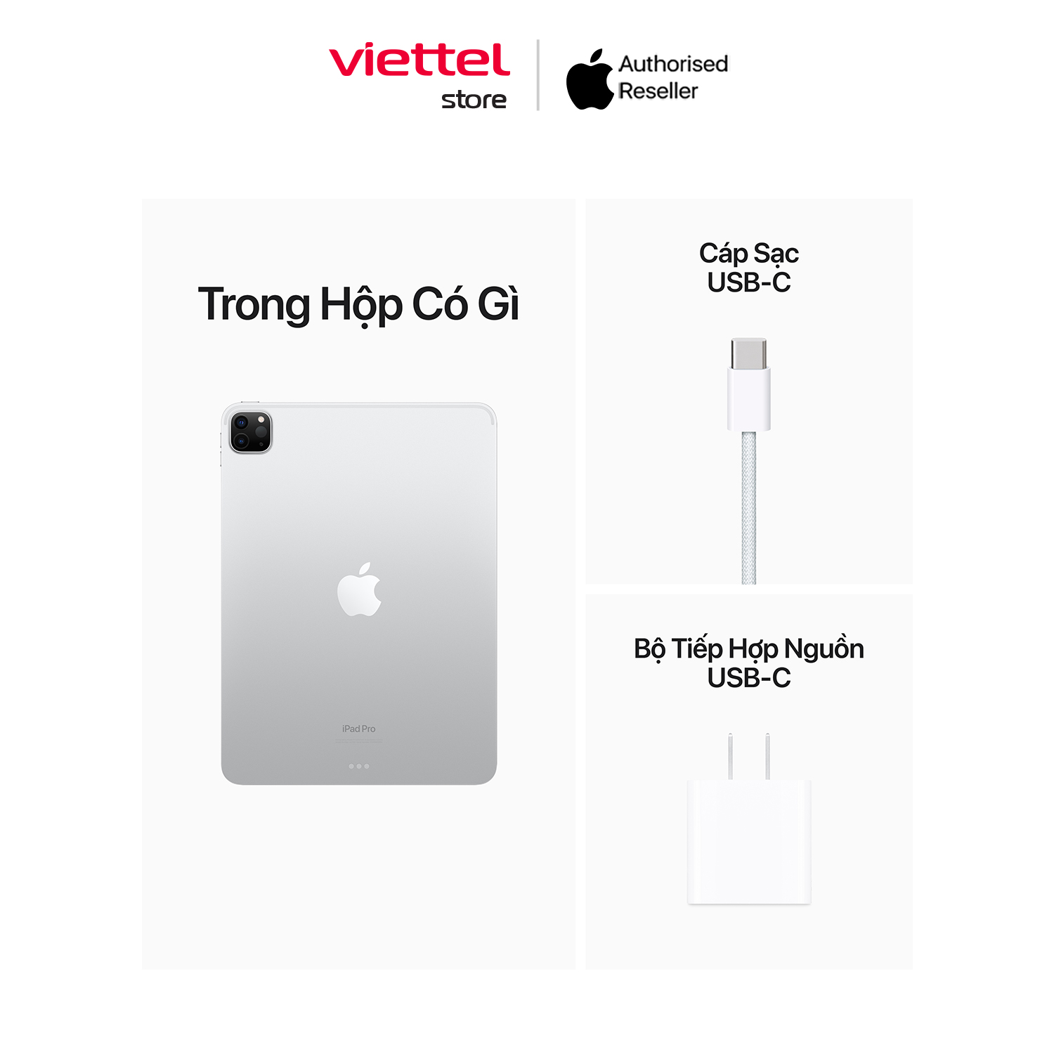 Apple iPad Pro 11 (2022) WIFI Chính hãng (ZA/A) [Viettel Store]