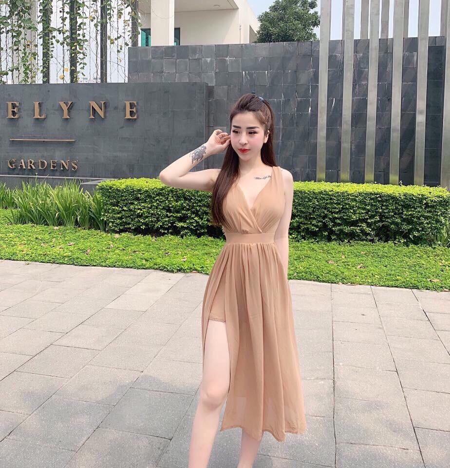 Đầm maxi thiết kế mới nhất (4 màu thời trang)