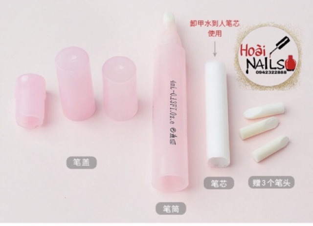 Bút lau sơn lem viền móng Phụ kiện Nail