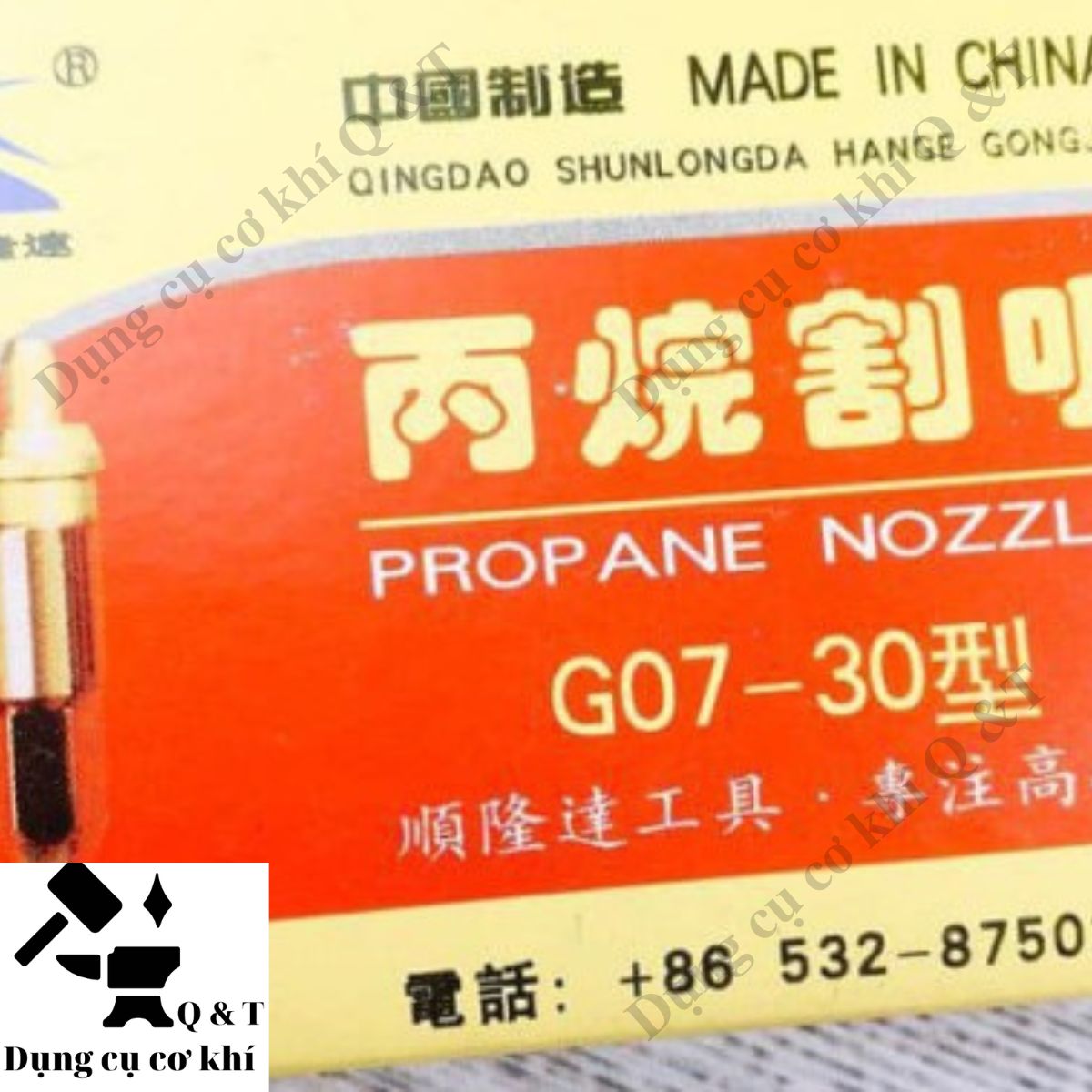 Bép cắt gas oxy , Béc cắt gió đá G07-30