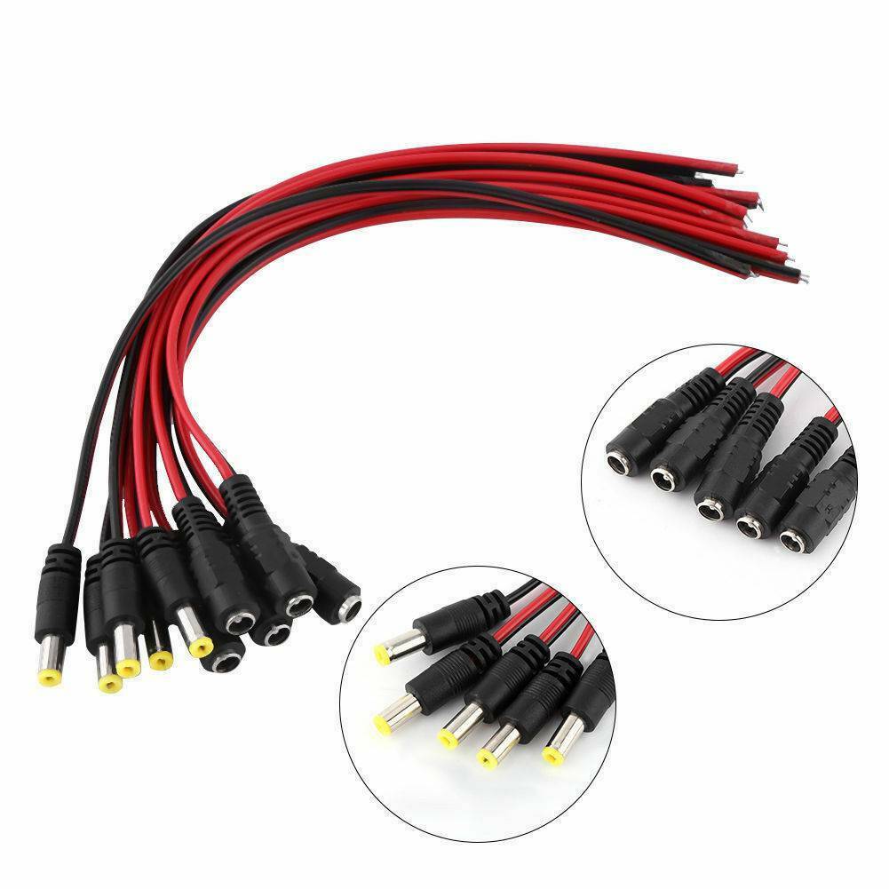 Dây Nguồn Có Jack Cắm DC 5.5*2.1 mm Cổng Đực ,Cổng Cái