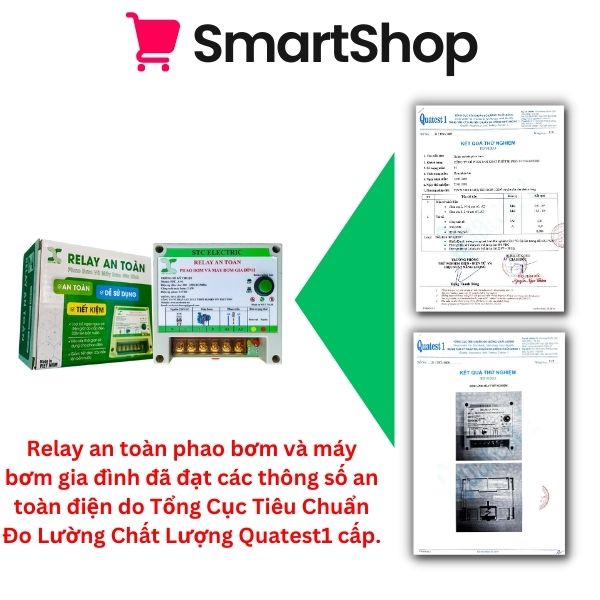 Rơ le an toàn phao điện máy bơm A_01 2000W