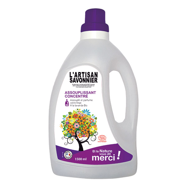 Nước xả vải đậm đặc hương oải hương Artisan Savonnier Softener for laundry