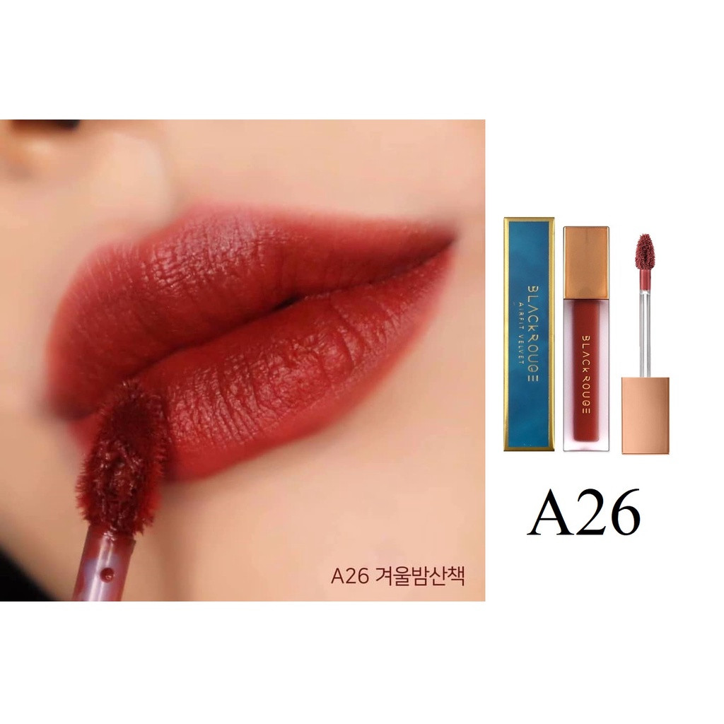 SON KEM BLACK ROUGE màu A26 ( Đỏ đất)( MÃ 113)