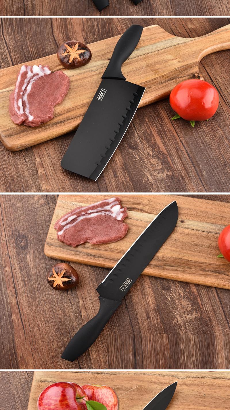Bộ dao BUCK BLACK 5 chi tiết