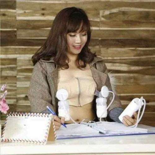 Áo hút sữa rảnh tay loại có dây