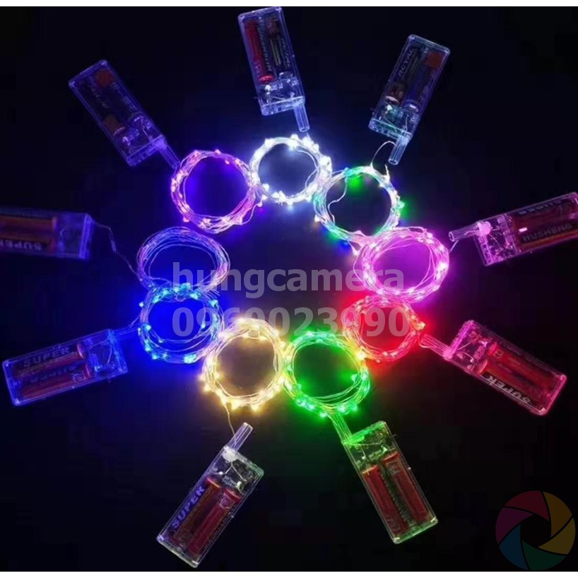 Đèn Led đom đóm, trang trí 3 mét Fairylight dùng pin AA