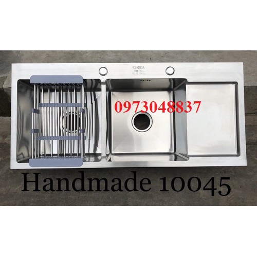 Chậu rửa chén bát KOREA SUS 304 2 hố bàn