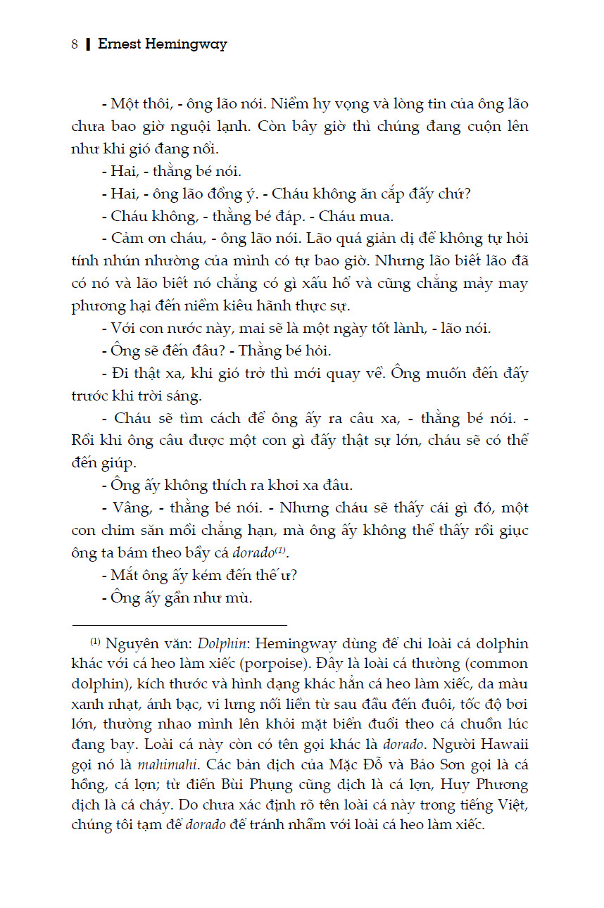 Sách - Ông Già Và Biển Cả (Bìa cứng mỹ thuật)