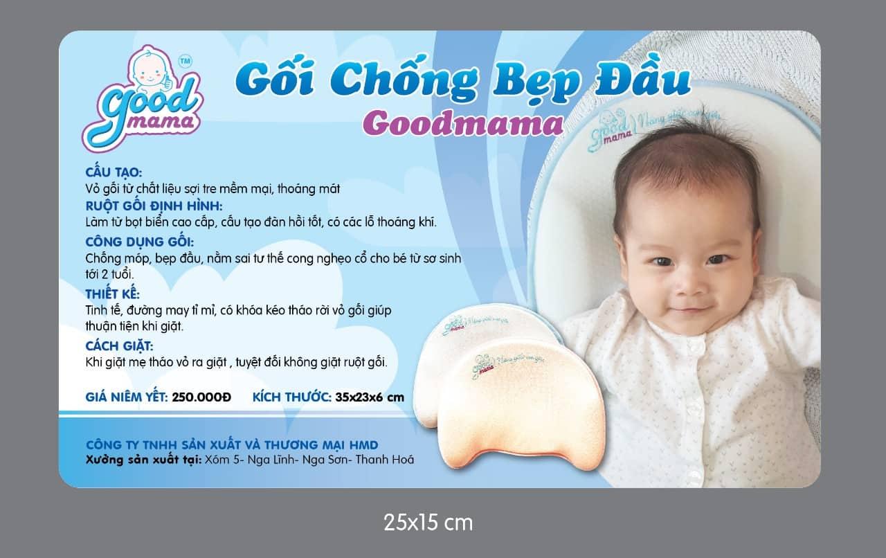 Gối Chống Bẹp Đầu Cao Cấp Goodmama