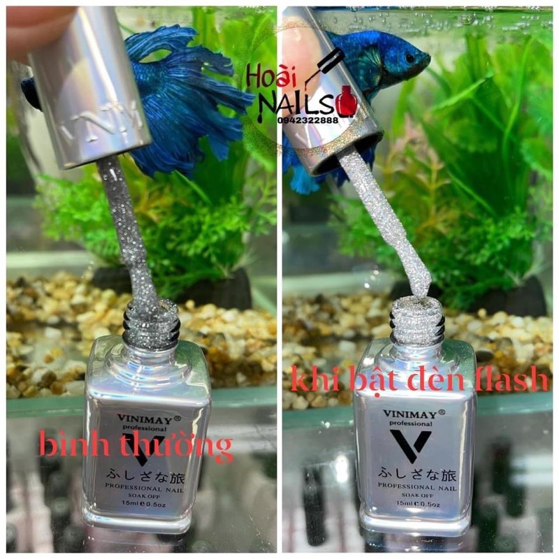 Sơn gel nhũ flash siêu hot phụ kiện nail