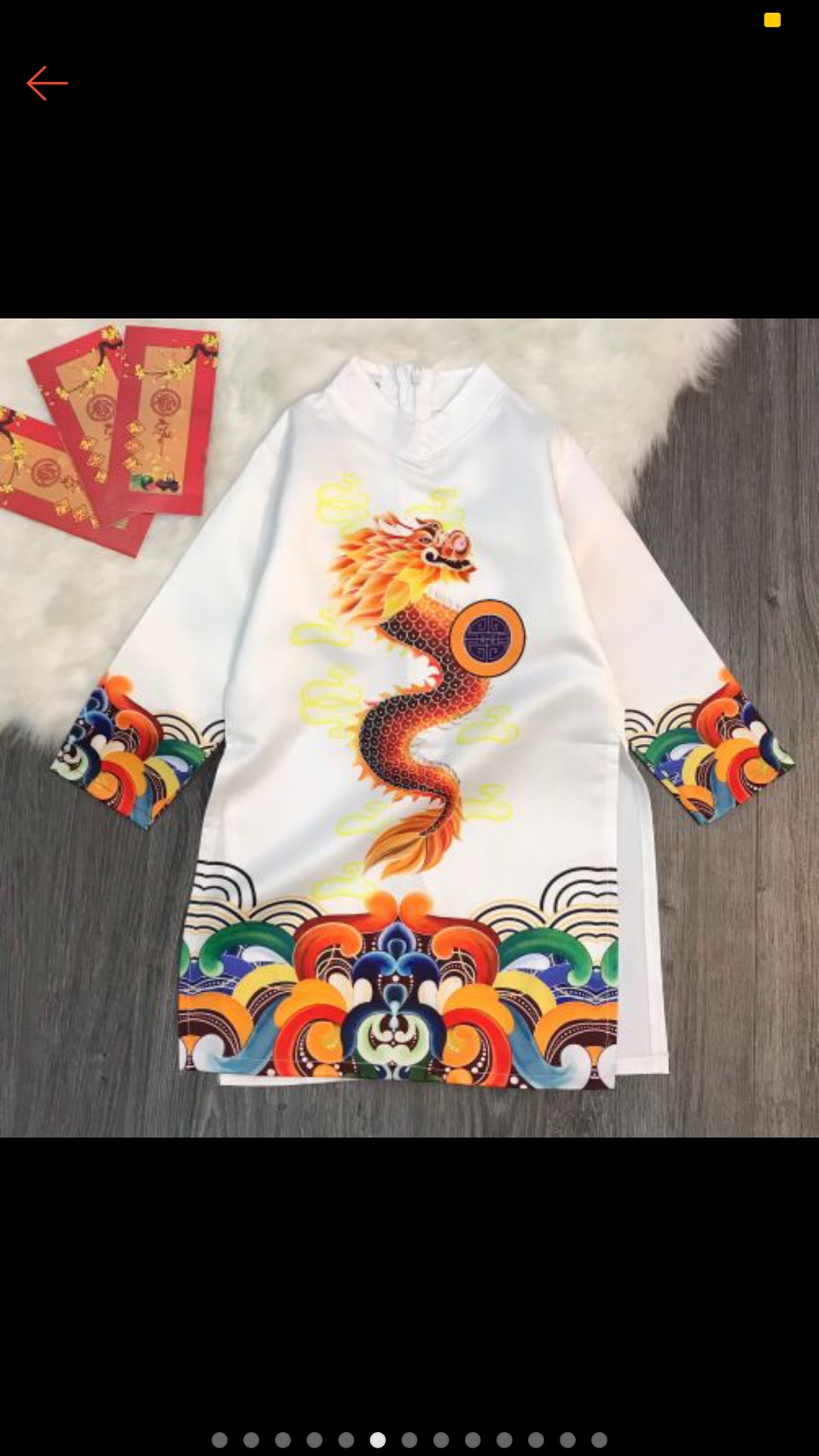 Áo dài cách tân cho bé trai