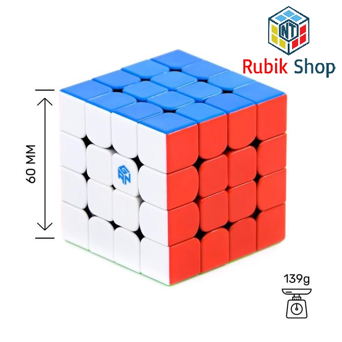[Hoàn tiền 10%][Siêu phẩm] Rubik 4x4x4 GAN 460M Stickerless không viền (Hãng Mod Nam Châm)