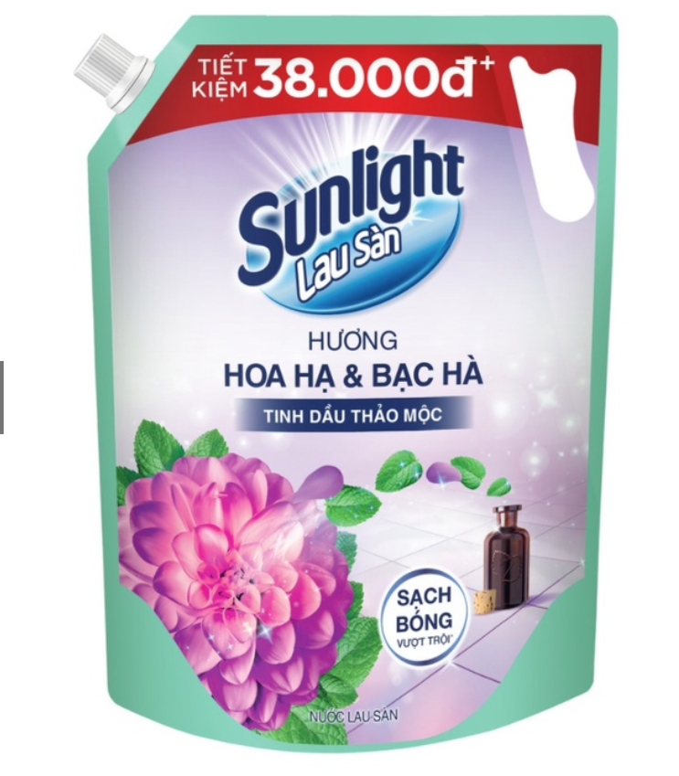 Nước Lau Sàn Sunlight Túi 3.6 Kg