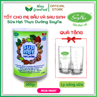 Sữa hạt SoyNa Organic 400gr Mina GreenFood MISH-400 thumbnail