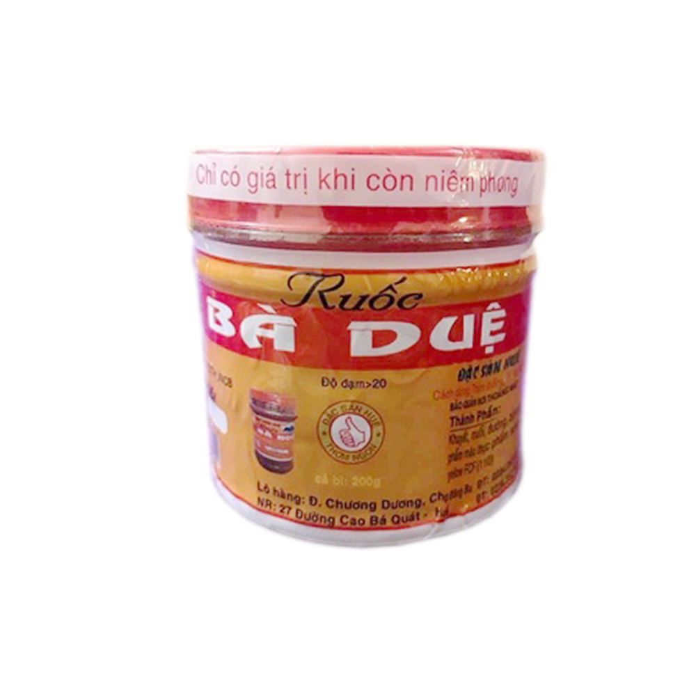 Mắm ruốc bà duệ hũ 200g/ 400g