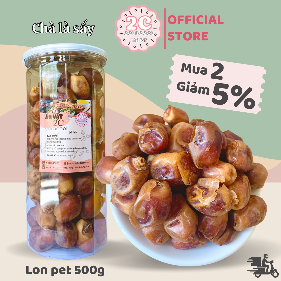 Chà là sấy 500g coldcool mart