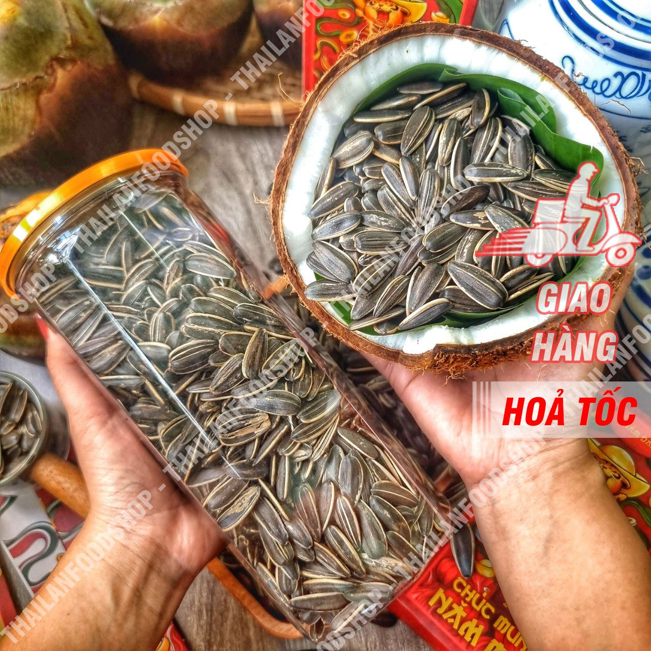 Hạt Hướng Dương Duy Ký Túi 1kg