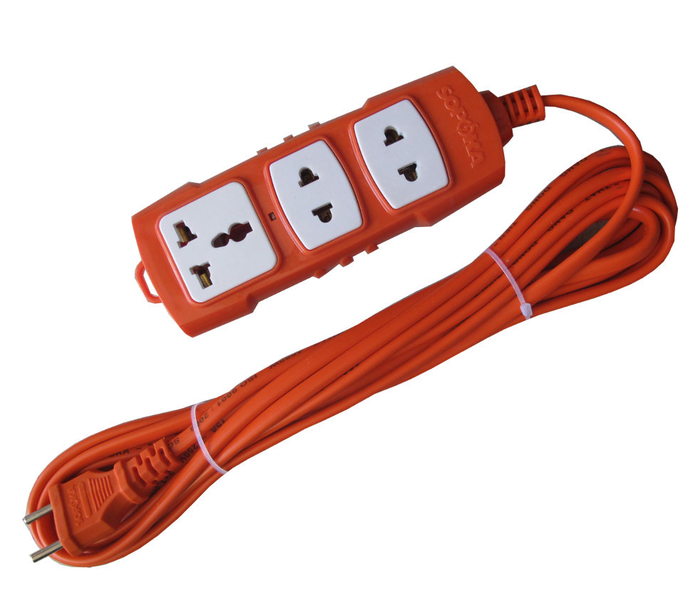 3000W Ổ cắm điện đa năng công suất cao 3 lỗ 3 Mét