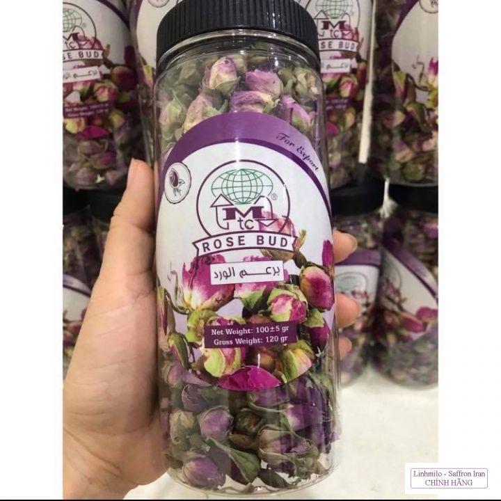 Hộp 100Gam Nụ hoa hồng khô Iran