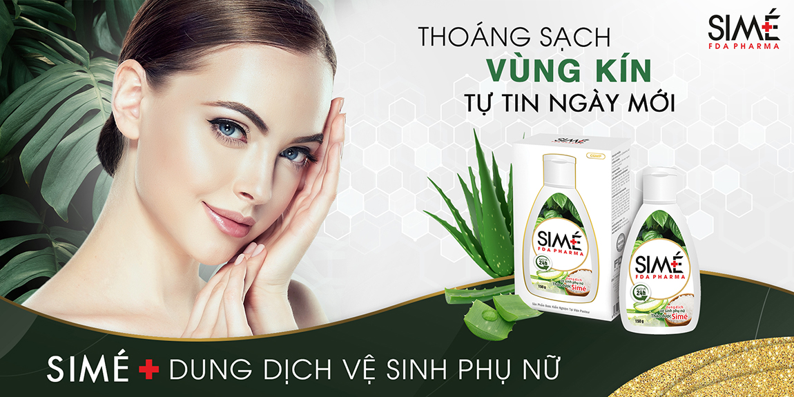 Dung Dịch Vệ Sinh Cho Phụ Nữ -- SIME – 150g