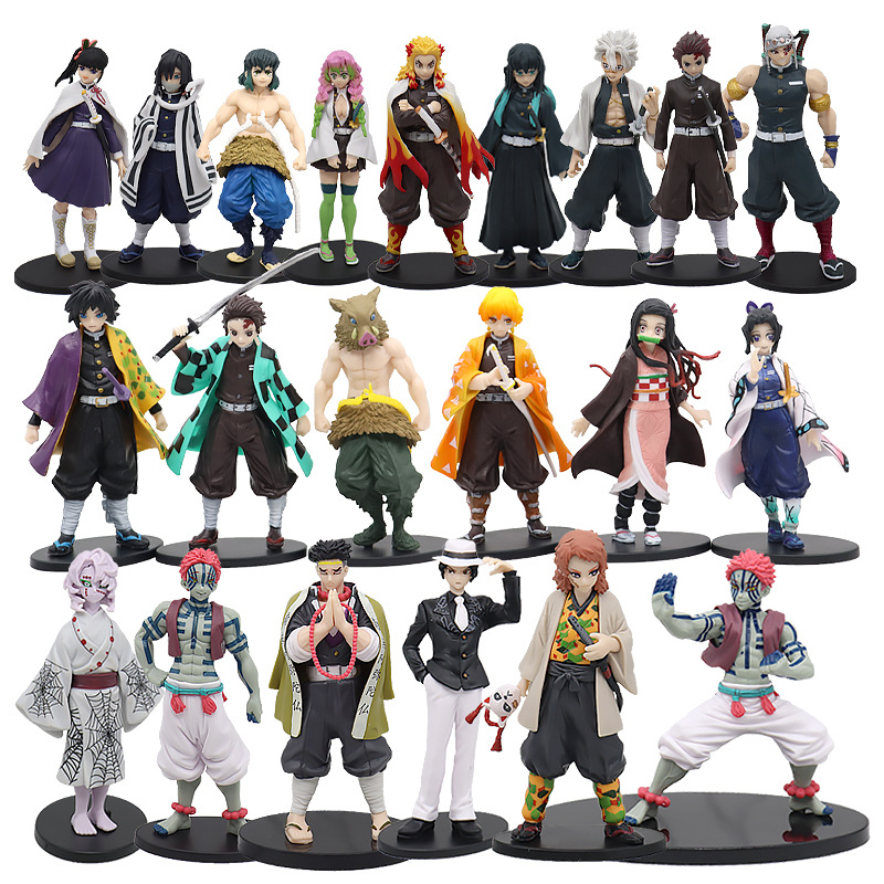 Mô hình anime manga Kimetsu No Yaiba Demon Slayer thanh gươm diệt quỷ figure anime tanjiro zenitsu