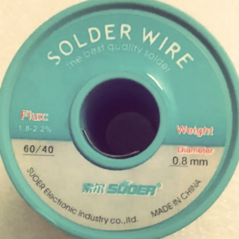 thiếc hàn solder 0.8mm 800g tôt