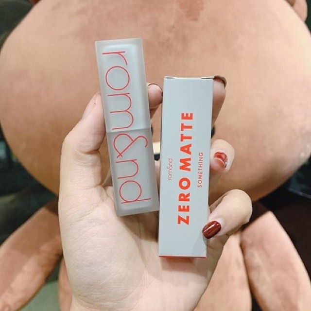 [HOÀN TIỀN 15%]Son thỏi lì romand NEW ZERO MATTE