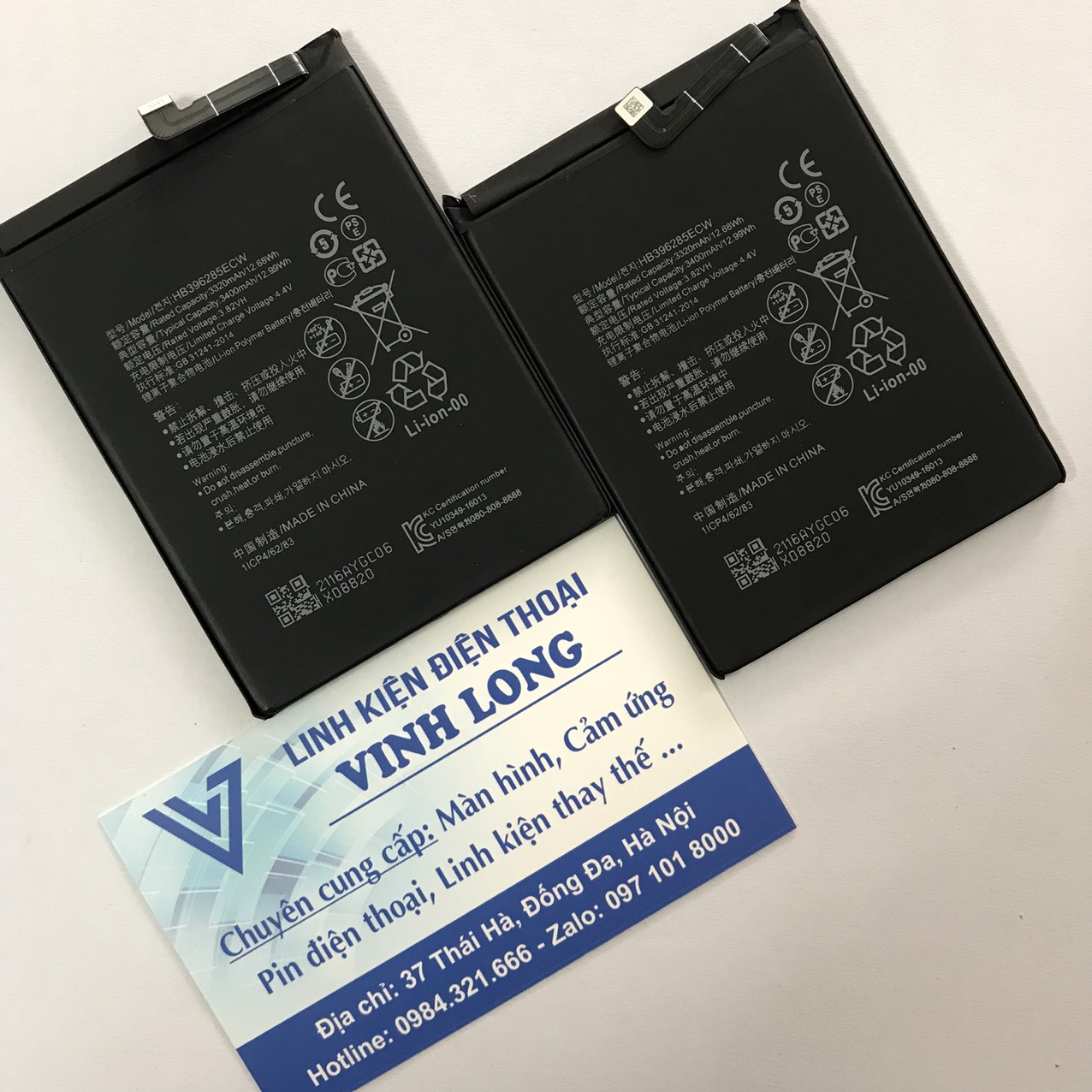 Pin hb396286ecw huawei p20,p smart 2019, honor 10 lite , honor 10,honor 10 youth,v20i,nova lite 3