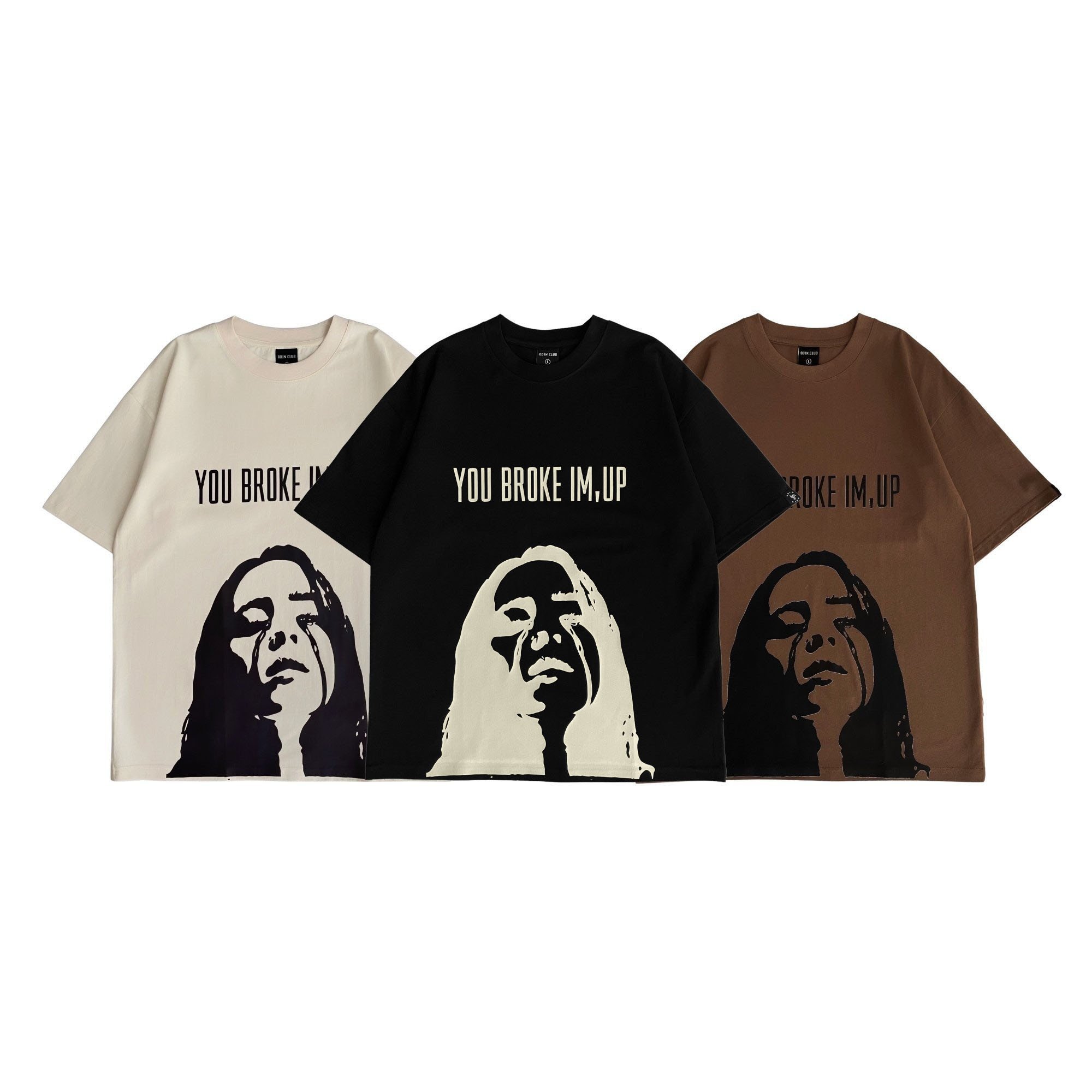 Áo thun oversize odin club broke, áo thun oversize nam nữ unisex, local brand odin club