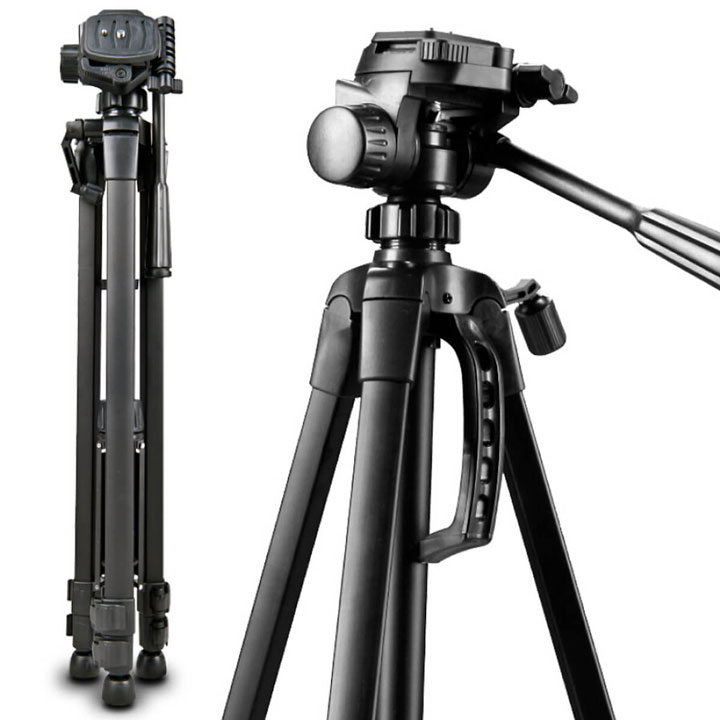 Chân đế tripod chuyên nghiệp cho điện thoại và máy ảnh Weifeng WT3520